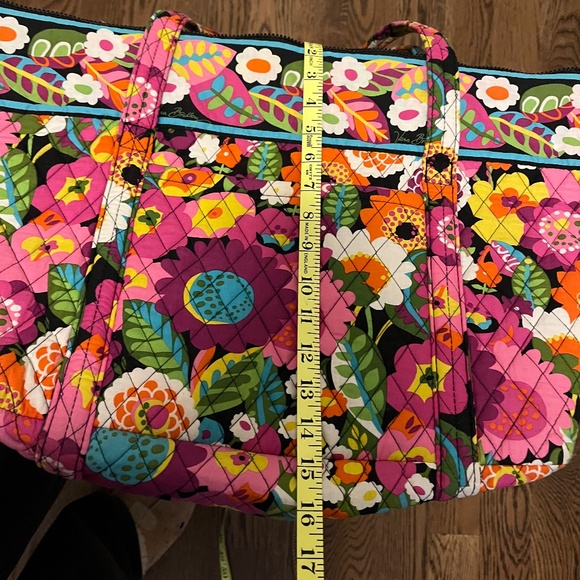 Vera Bradley Zippered Weekender Tote Bag - Picture 14 of 14